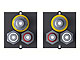 Ramka modułowa audio/video 1xCinch Video+Cinch Stereo BVM-1 Bachmann (917.026)