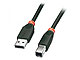 Lindy 36676 kabel USB A-B, 2.0, wtyk/wtyk, długośc 7.5m, Anthra Line