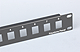 Patch panel do modułów keystone 8 portów 1U 10"