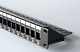 Patch panel do modułów keystone 24 porty 1U 19"z organizerem