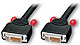 Lindy 36252 Kabel DVI typ D(cyfrowy) wtyk/wtyk wysoka jakość długość 2m