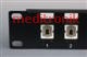 Patch panel multimedialny 16 portów FIREWIRE-DV-4 keystone