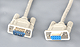 Kabel do transmisji szeregowej RS-232, 2m, gniazdo/gniazdo, Akyga AK-CO-04