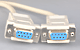 Kabel do transmisji szeregowej RS-232, 2m, wtyk/wtyk, Akyga AK-CO-03