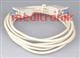 Kabel "null modem"; dł 2m; gniazdo DSUB09 na gniazdo DSUB09;