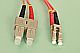 Patchcord światłowodowy LC-SC OM2 50/125µm MM duplex dł.15m