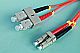 Patchcord światłowodowy LC-SC OM2 50/125µm MM duplex dł.1m