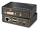 Przedłużacz KVM DVI-D i audio medium skrętka cat6