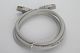 Patchcord FTP miedziany kat.6 (klasa E) linka szary dł.1m kabel ekranowany LAN