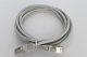 Patchcord FTP miedziany kat.6 (klasa E) linka szary dł.3m kabel ekranowany LAN