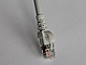 Patchcord miedziany U/FTP kat.6a dł.5m szary