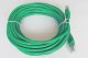 Patchcord RJ45 Kat.5e 7m U/UTP PVC miedziany zielony