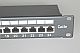 Patch panel 24 porty FTP kat.5e 1U 19" z organizerem