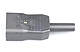 Złącze męskie C20 na kabel 4796.0000 SCHURTER C20 GST4-C19 WTYK C20