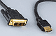 Kabel wtyk HDMI na wtyk DVI single link 18+1pin długość 4,5m