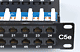 Patch panel 48 portów UTP kat.5e 1U 19" z organizerem