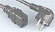 Kabel zasilający długość 3m wtyk Schuko na gniazdo IEC C19