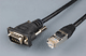 KABEL DB09 RJ-45 BLACK