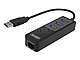 Unitek Y-3045 karta sieciowa USB A-RJ45, 3.0, hub 3 porty + Gigabit Ethernet