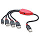 LINDY USB 2.0 HUB 4PORT M