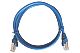 Patchcord FTP miedziany kat.6 (klasa E) linka niebieski dł.1m kabel ekranowany