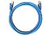 Patchcord FTP miedziany kat.6 (klasa E) linka niebieski dł.2m kabel ekranowany