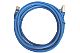 Patchcord FTP miedziany kat.6 (klasa E) linka niebieski dł.3m kabel ekranowany