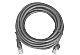 Patchcord UTP miedziany kat.6 (klasa E) linka czarny dł.5m kabel nieekranowany