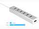 Unitek Y-3090, hub 7x port USB-A 3.0, wtyk USB-A, z zasilaczem