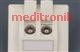 Gniazdo multimedialne podtynkowe 2xBNC typu keystone