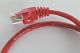 Patchcord RJ45 Kat.5e 0,5m U/UTP PVC miedziany czerwony