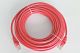 Patchcord RJ45 Kat.5e 10m U/UTP PVC miedziany czerwony