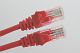 Patchcord RJ45 Kat.5e 2m U/UTP PVC miedziany czerwony